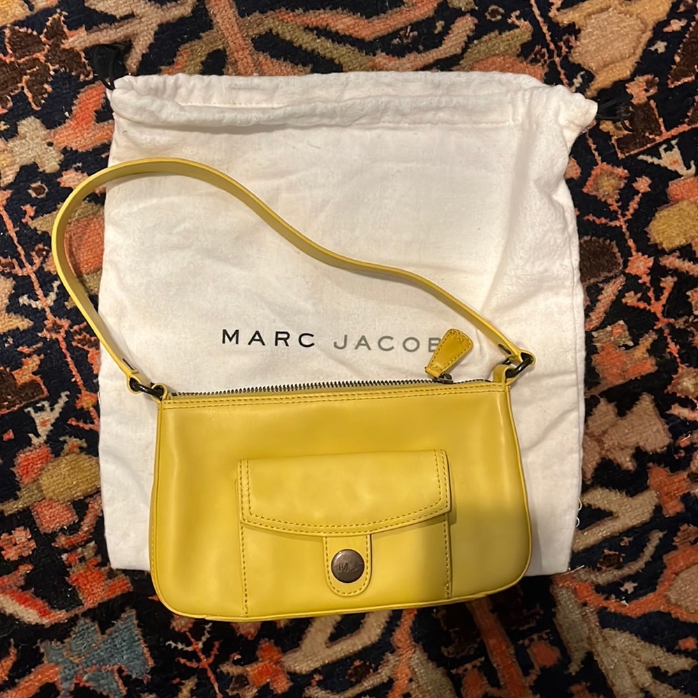 Yellow Marc Jacobs purse